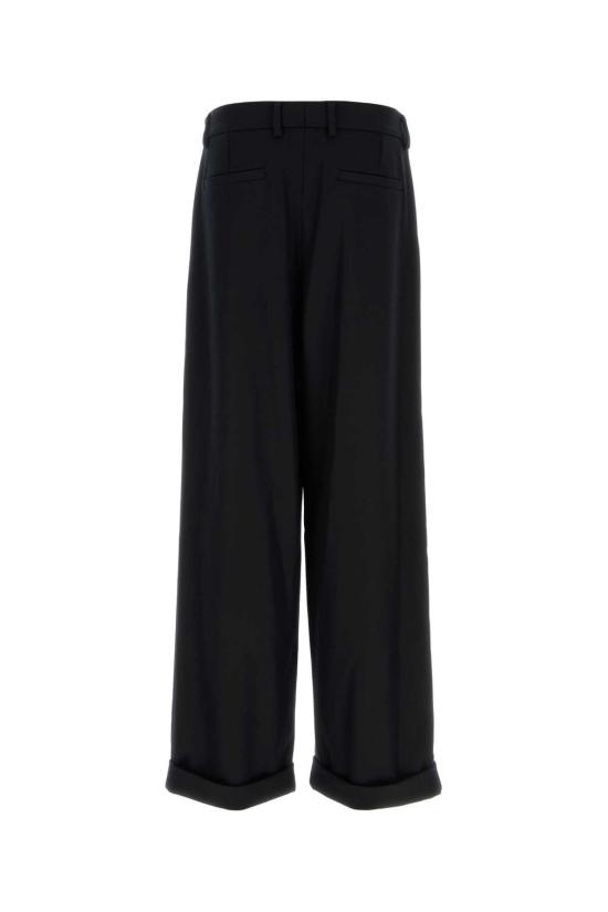 25FW 돌체앤가바나 스트레이트 팬츠 GP16HTHU2A8 N0000 BLACK - DOLCE & GABBANA