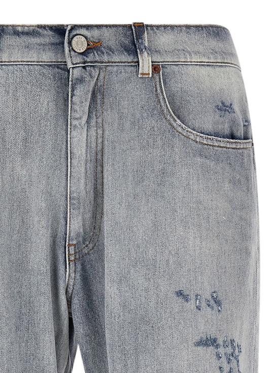 26SS MM6 메종마르지엘라 데님 팬츠 MM329682BM BLUE - MM6 MAISON MARGIELA
