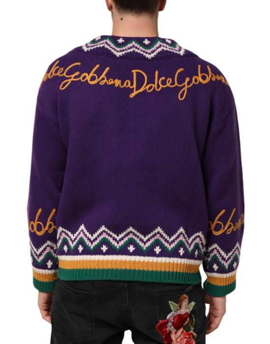  돌체앤가바나 스웨터 TSH90257 PURPLE - DOLCE & GABBANA
