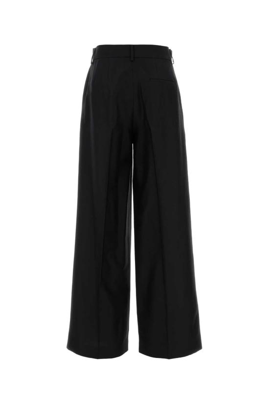 25FW 알베르타 페레티 스트레이트 팬츠 A03126636 0555 BLACK - ALBERTA FERRETTI