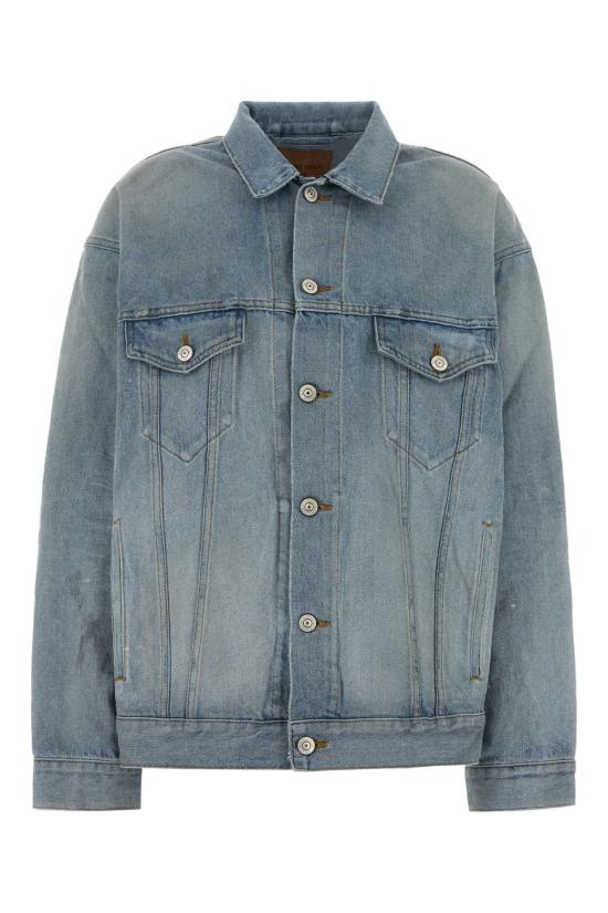 26SS 발렌시아가 레귤러 핏 데님 재킷 861410TTWB1 4009 BLUE