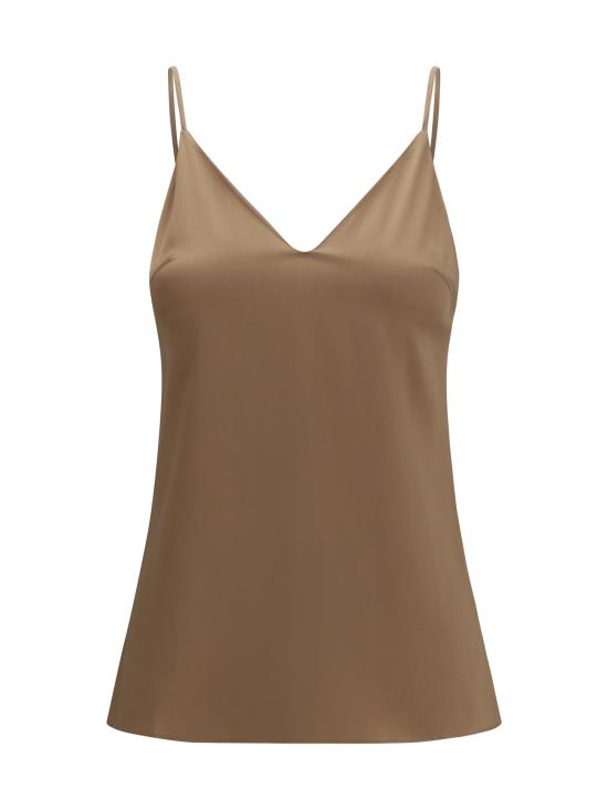 26SS 브루넬로 쿠치넬리 민소매 티셔츠 M0C59BD802 C9237 BEIGE