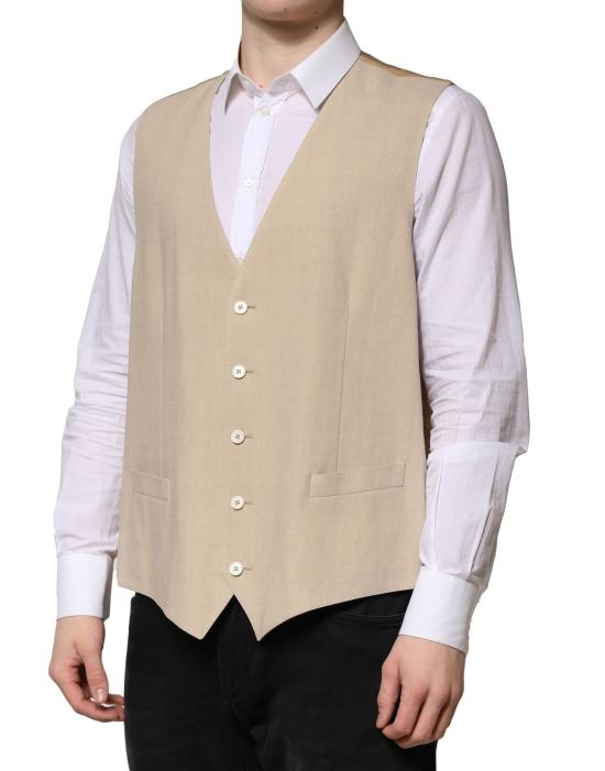  돌체앤가바나 베스트 TSH90454 BEIGE - DOLCE & GABBANA