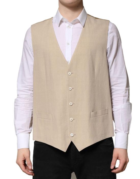  돌체앤가바나 베스트 TSH90454 BEIGE - DOLCE & GABBANA