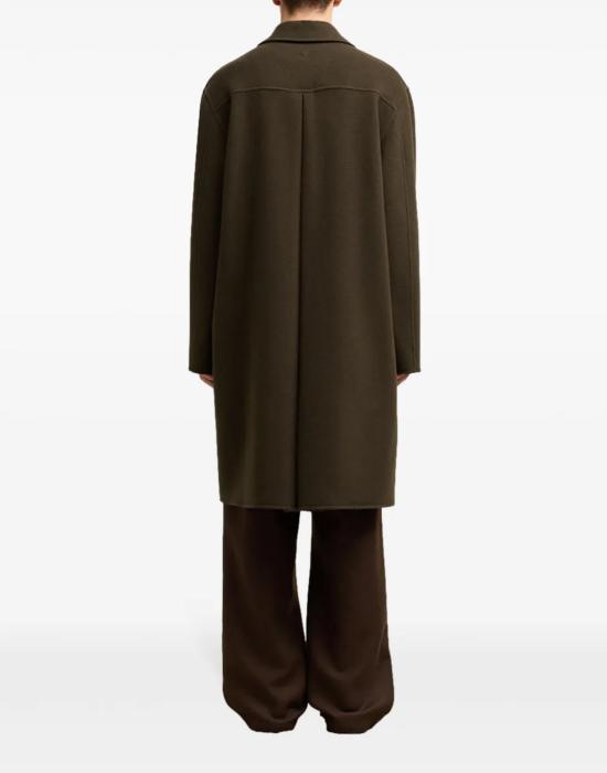 25FW 아미 코트 UCO004WV0022221 BROWN - AMI