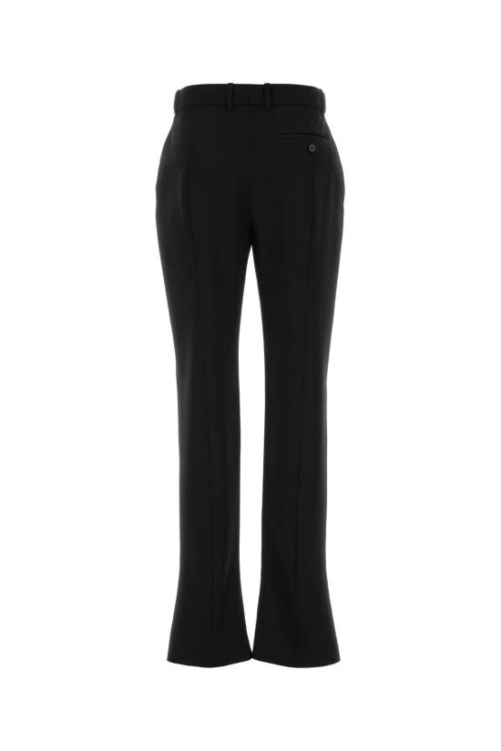 25FW 알렉산더 맥퀸 스트레이트 팬츠 843646QJAAC 1000 BLACK - ALEXANDER MCQUEEN