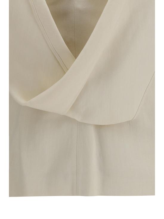 26SS 브루넬로 쿠치넬리 민소매 티셔츠 MH126TR31 C579 BEIGE - BRUNELLO CUCINELLI