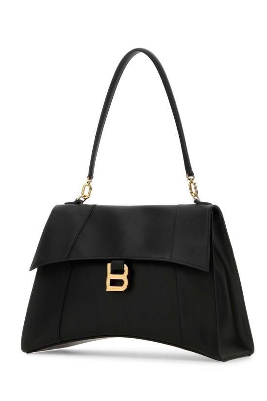  발렌시아가 다운타운 스몰 숄더백 8107332ABF9 1000 BLACK - BALENCIAGA