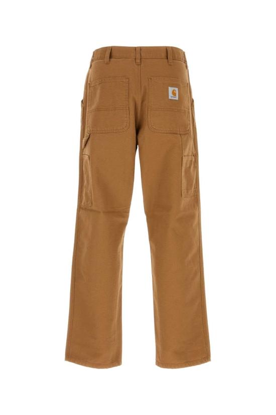 26SS 칼하트 WIP 디어본 캔버스 싱글 니 팬츠 I03149732 HZ02 BROWN - CARHARTT WIP