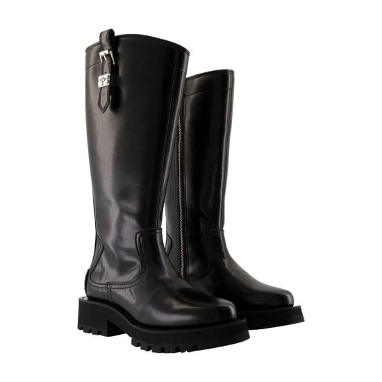 25FW 가니 부츠 CONFIG GANS24000 BLACK - GANNI