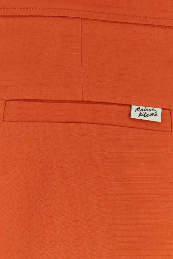  메종키츠네 숏팬츠 MM01402WW0074 P674 ORANGE - MAISON KITSUNE