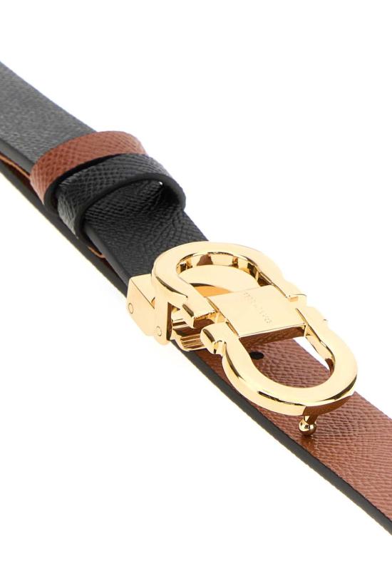  살바토레 페라가모 벨트 230294780407 NERONEWCOGNAC BLACK - SALVATORE FERRAGAMO