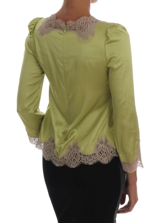  돌체앤가바나 블라우스 TSH1439 GREEN - DOLCE & GABBANA