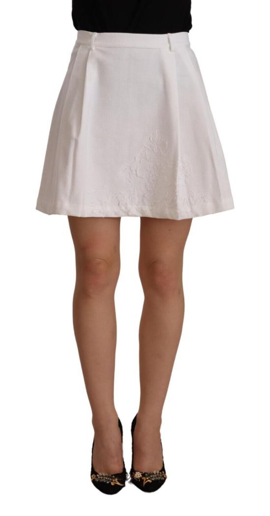  에르마노 설비노 스커트 SKI1622 WHITE - ERMANNO SCERVINO