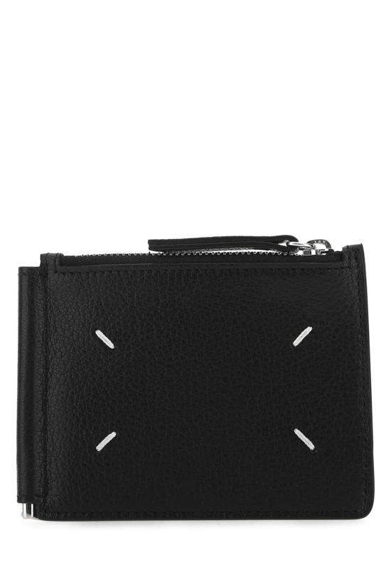 26FW 마르지엘라 포 스티치 지갑 SA1UI0004P4806 T8013 BLACK