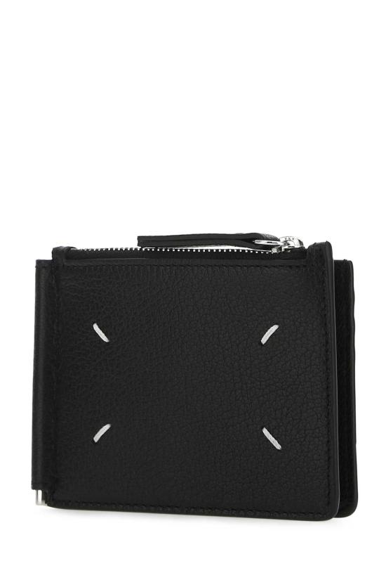 26FW 마르지엘라 포 스티치 지갑 SA1UI0004P4806 T8013 BLACK - MAISON MARGIELA