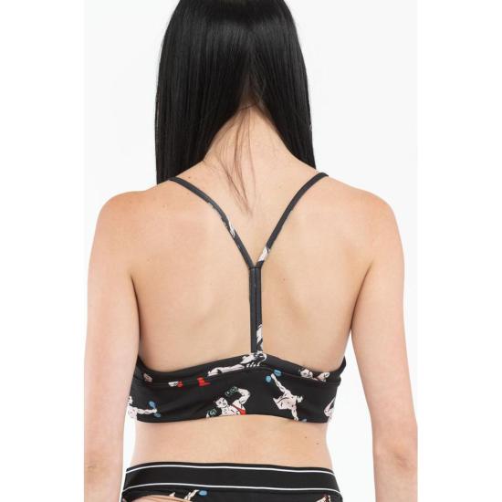  모스키노 민소매 티셔츠 MO222V6A08014632BX BLACK - MOSCHINO
