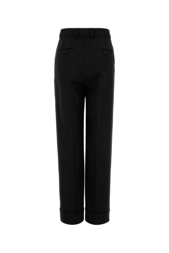  돌체앤가바나 스트레이트 팬츠 FTBM0TFU21E N0000 BLACK - DOLCE & GABBANA