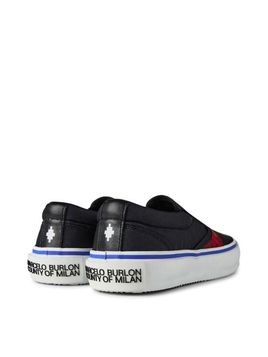  마르셀로 불론 스니커즈 CMIA079S22FAB0011025 BLACK - MARCELO BURLON