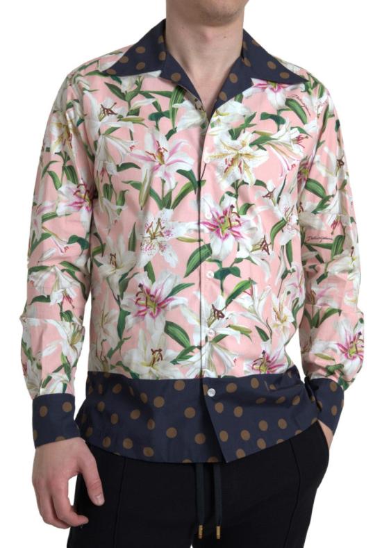  돌체앤가바나 셔츠 TSH84188 PINK - DOLCE & GABBANA