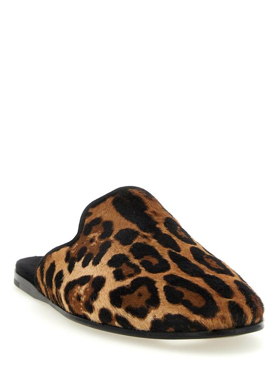 26SS 돌체앤가바나 뮬/슬리퍼 DO329398BM BROWN - DOLCE & GABBANA