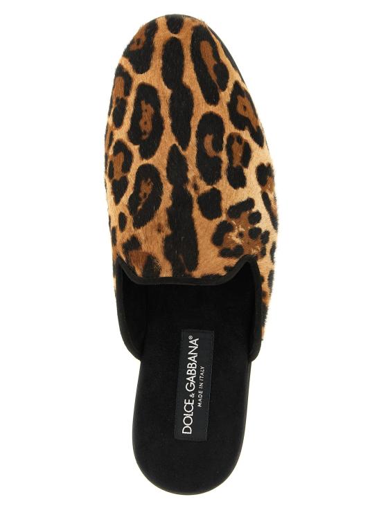 26SS 돌체앤가바나 뮬/슬리퍼 DO329398BM BROWN - DOLCE & GABBANA