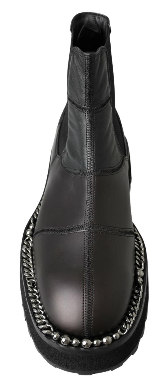  돌체앤가바나 부츠 MV5025 BLACK - DOLCE & GABBANA