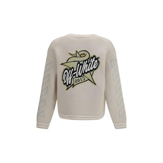 26SS 오프화이트 가디건 OF44MHB019S26K0011101010BB BEIGE - OFF WHITE
