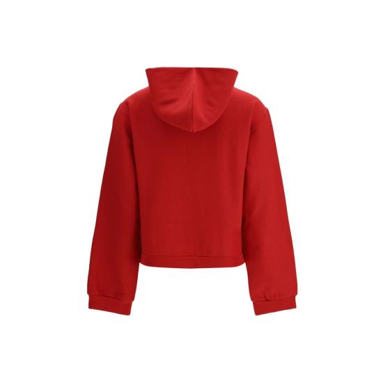 26SS 발렌시아가 후드 티셔츠 BA851236TSVC66167BB RED - BALENCIAGA