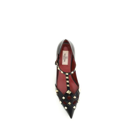 26FW 발렌티노 가라바니 플랫 슈즈 VA9W2S0PQ9JYW0NOBB BLACK - VALENTINO GARAVANI