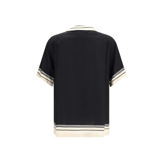 26SS 돌체앤가바나 셔츠 DOG5LH3THI11THN5WHBB BLACK - DOLCE & GABBANA