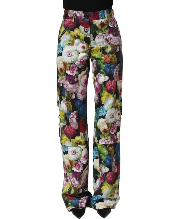  돌체앤가바나 스트레이트 팬츠 PAN77731 MULTICOLOR - DOLCE & GABBANA
