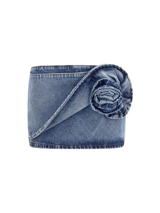 26SS 마그다뷰트림 스커트 148426 DARKBLUE