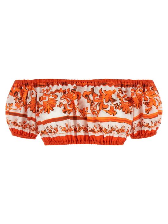 26FW 돌체앤가바나 블라우스 DO336965BM ORANGE
