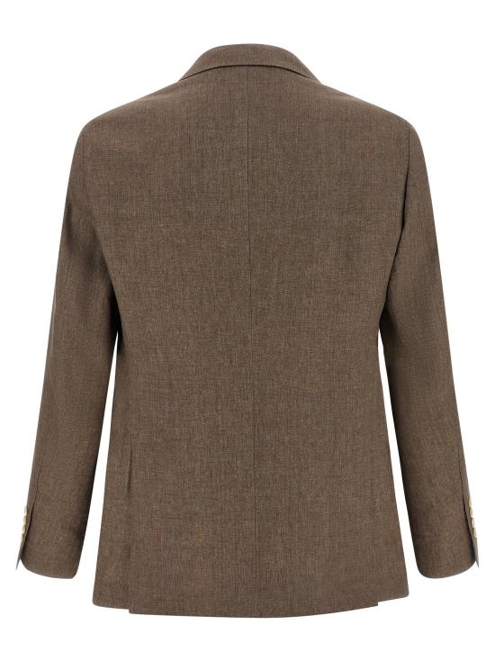 26SS 브루넬로 쿠치넬리 자켓 BR328725BM BROWN - BRUNELLO CUCINELLI