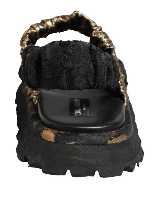  돌체앤가바나 샌들 MV8384 BLACK - DOLCE & GABBANA