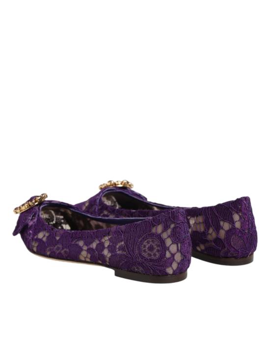 돌체앤가바나 플랫 슈즈 LA13115 PURPLE - DOLCE & GABBANA