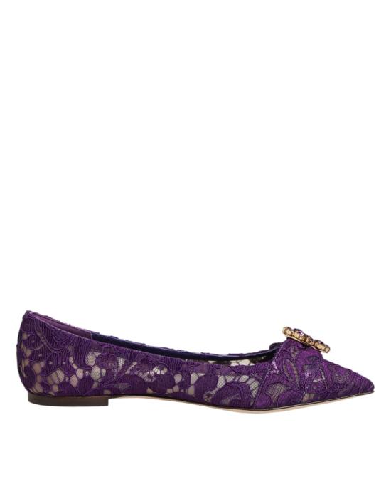  돌체앤가바나 플랫 슈즈 LA13115 PURPLE - DOLCE & GABBANA