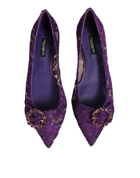  돌체앤가바나 플랫 슈즈 LA13115 PURPLE - DOLCE & GABBANA
