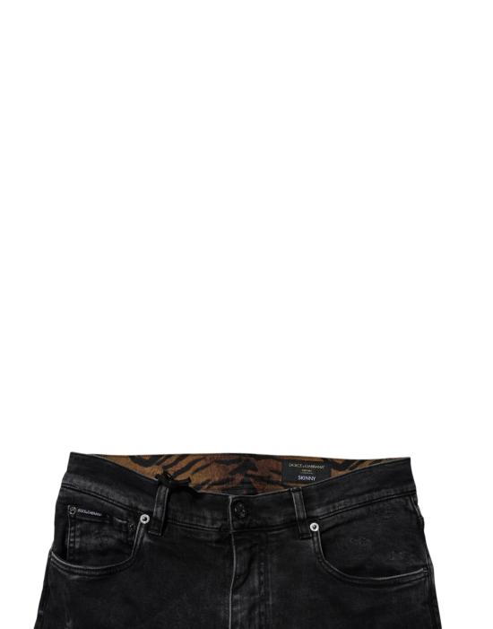  돌체앤가바나 데님 팬츠 PAN75286 BLACK - DOLCE & GABBANA