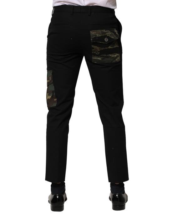  돌체앤가바나 카고 팬츠 PAN76474 BLACK - DOLCE & GABBANA