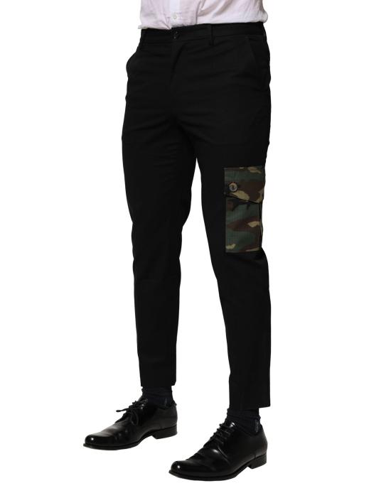  돌체앤가바나 카고 팬츠 PAN76474 BLACK - DOLCE & GABBANA