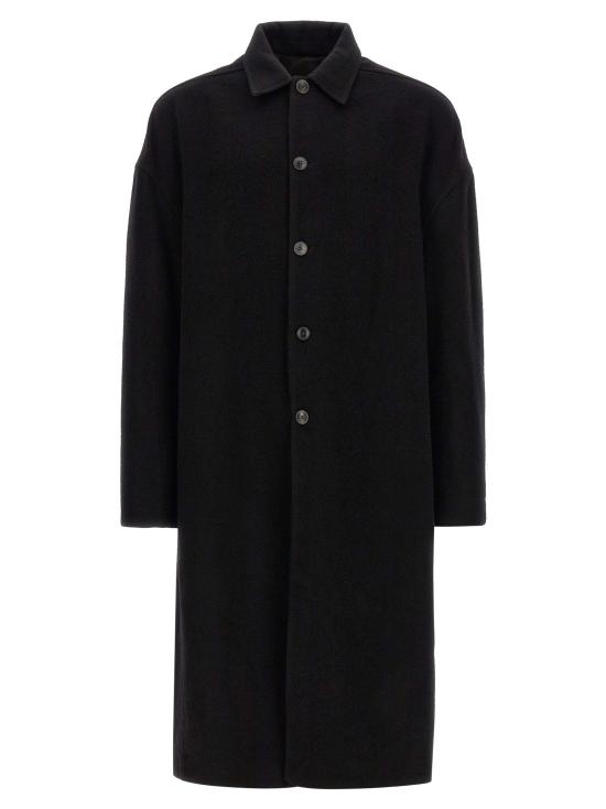 26FW 릭 오웬스 코트 RI337262BM BLACK