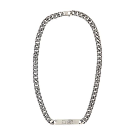 25FW MM6 메종마르지엘라 목걸이/팬던트 MMM024013 SILVER - MM6 MAISON MARGIELA