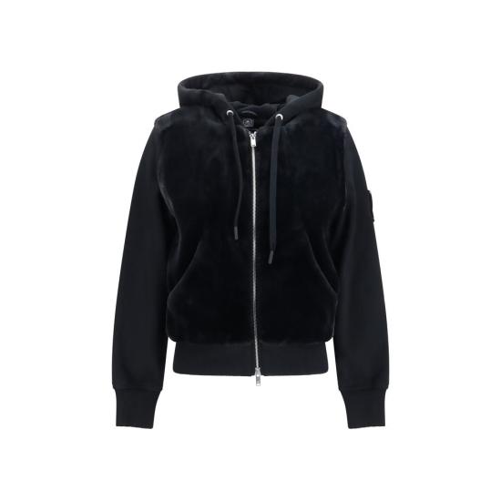26FW 무스너클 후드 티셔츠 MOM15LS610292BB BLACK