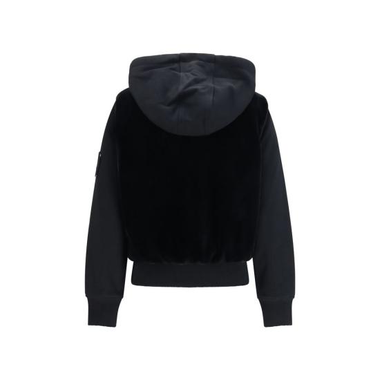 26FW 무스너클 후드 티셔츠 MOM15LS610292BB BLACK - MOOSE KNUCKLES
