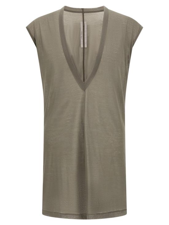 26SS 릭 오웬스 민소매 티셔츠 RI329987BM GRAY