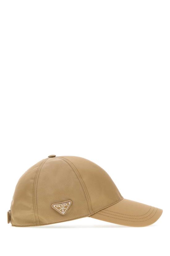 26FW 프라다 리나일론 베이스볼 캡 2HC2742DMI F0040 BEIGE - PRADA