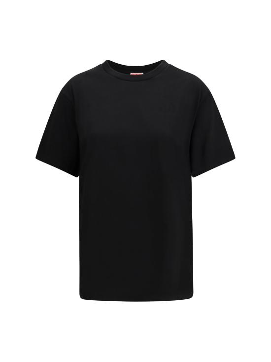 26SS 겐조 보케 플라워 2.0 엠브로이더드 루즈 티셔츠 FG52TS3024SG 99J BLACK