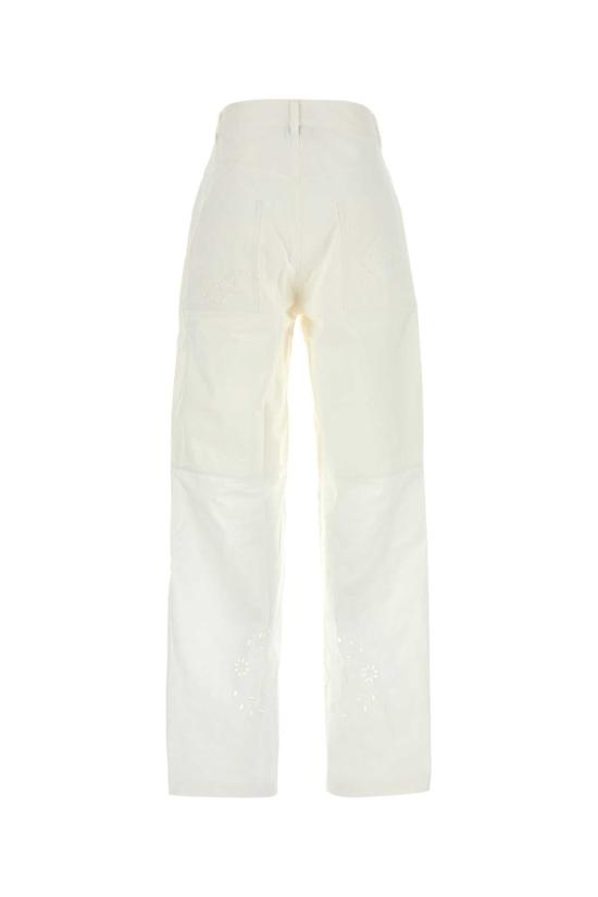  마린세르 스트레이트 팬츠 UPA056AUWOV0007 WH10 WHITE - MARINE SERRE